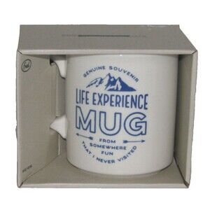 Fred Novelty Life Experience From Somewhere Fun That I Never Vistited Mug 16 oz